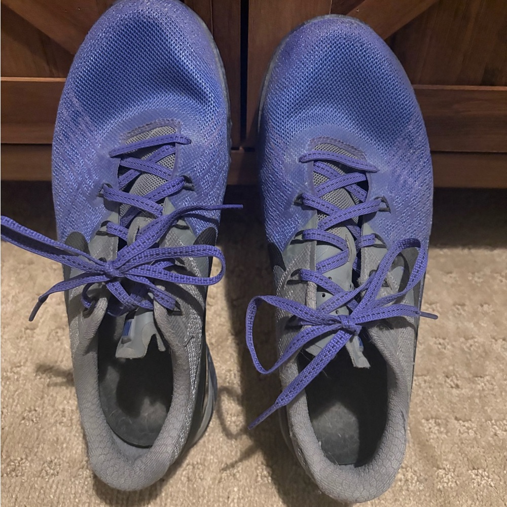 Nike Blue and Gray Athletic Shoes